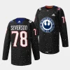 damon severson blue jackets exclusive edition 2023star wars black jersey