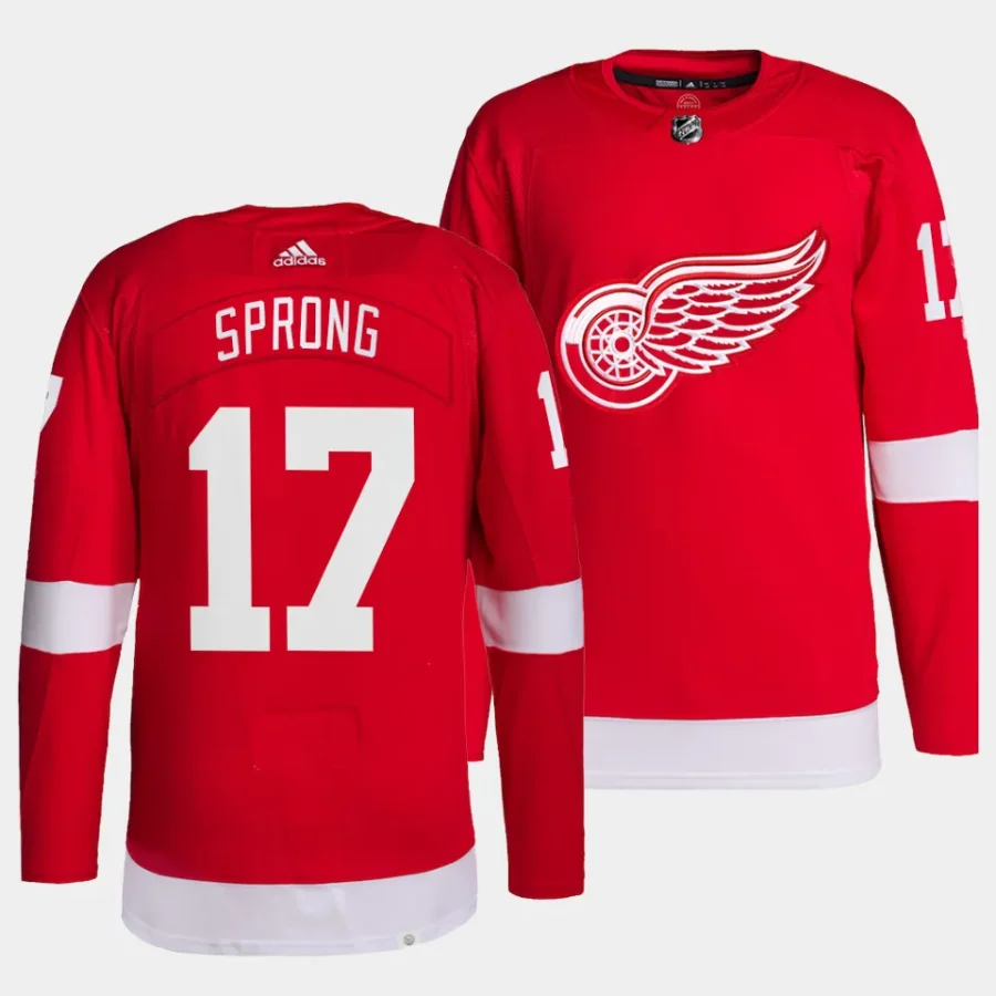 daniel sprong red wings red home authentic pro primegreenjersey