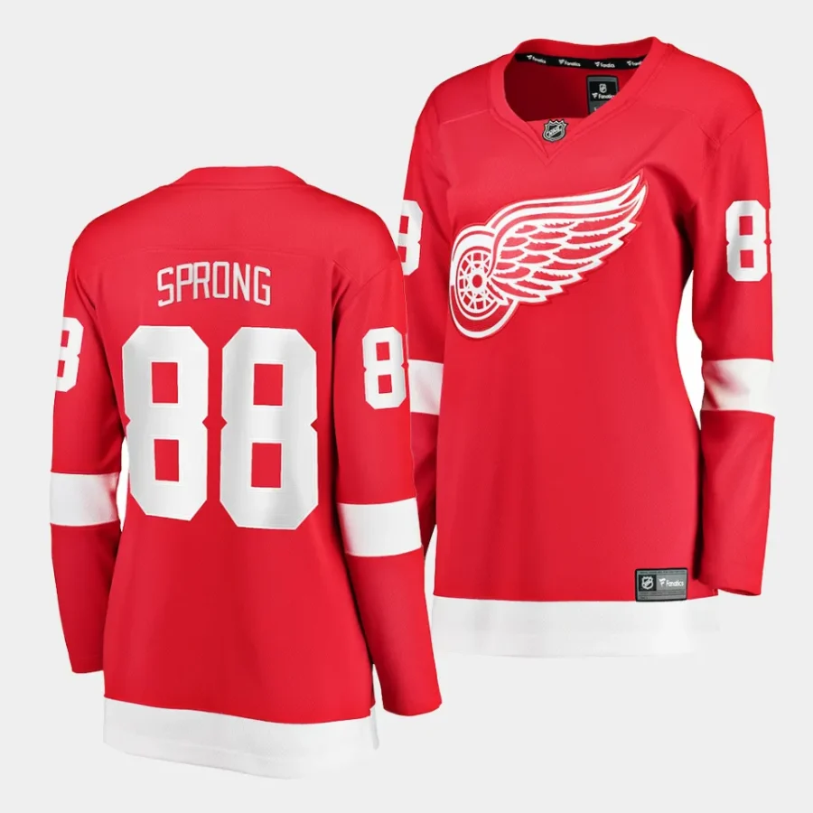 daniel sprong red wings red home women jerseys