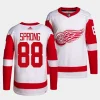 daniel sprong red wings white away primegreen authentic projersey