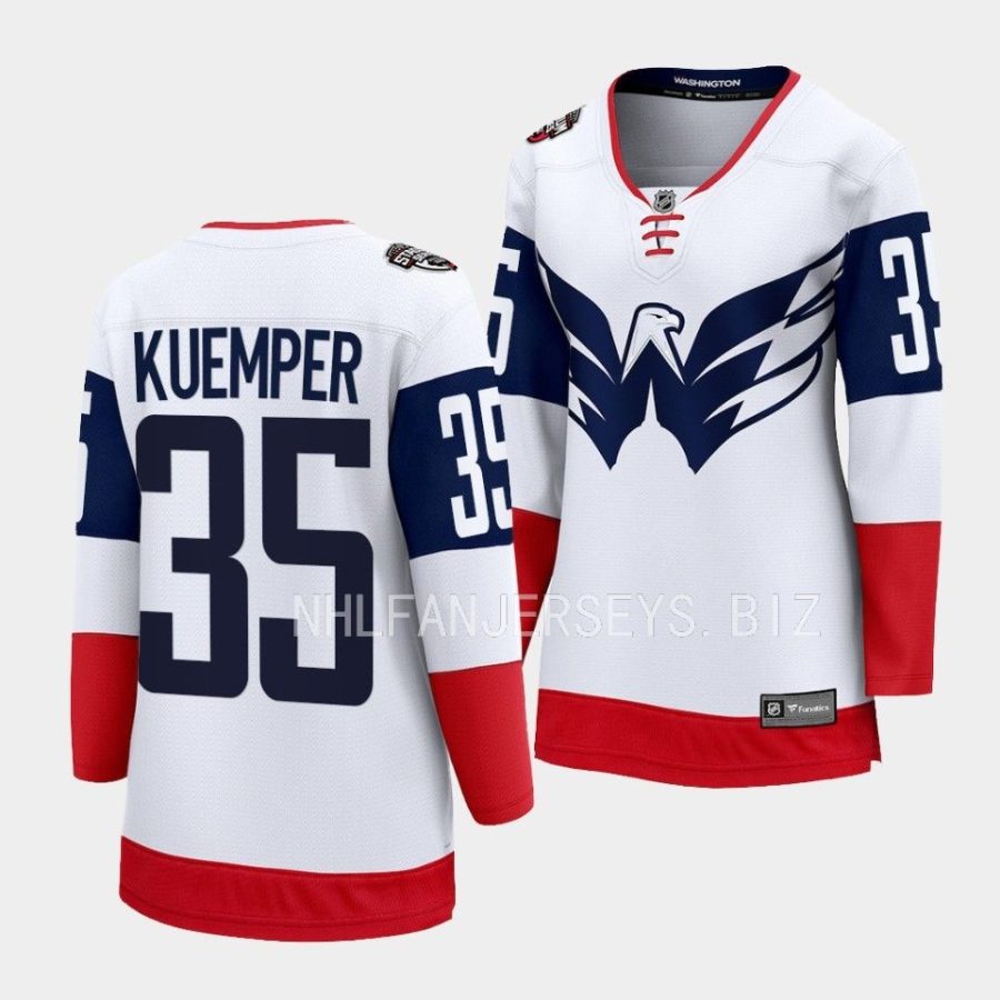 darcy kuemper capitals white 2023 nhl stadium series women jerseys