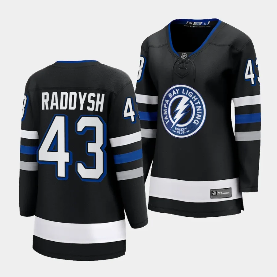 darren raddysh lightning black alternate women jerseys