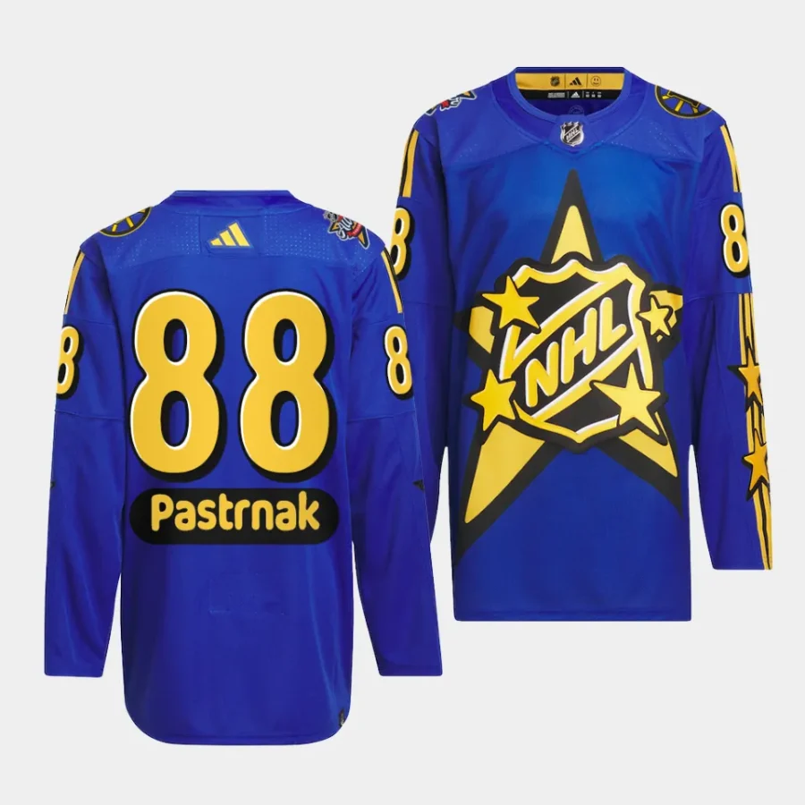 david pastrnak bruins blue 2024 nhl all star game drew house primegreen authenticjersey