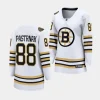 david pastrnak bruins white 100th anniversary women jerseys