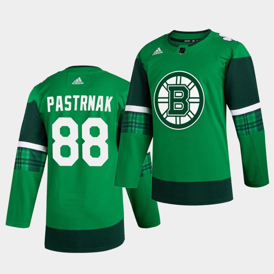 david pastrnak green jersey