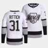 david rittich la kings white alternate primegreen authentic projersey