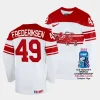 denmark christopher frederiksen 2023 iihf world championship white home jersey