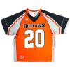 denver outlaws 2020 mll lacrosse orange jersey