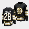 derek forbort bruins black 2023 24 100th anniversary premier jersey