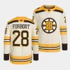 derek forbort bruins cream 2023 24100th anniversary primegreen authentic playerjersey