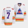 devon toews colorado rockies white team classic 1977 hockey jersey