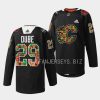 dillon dube flames jarome iginla 2023black history month black jersey