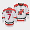 dougie hamilton devils 2022 23heritage youth whitereplica jersey