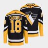 drake caggiula penguins black 2022reverse retro 2.0 authentic pro jersey