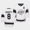 drew doughty kings heritage youth white jersey