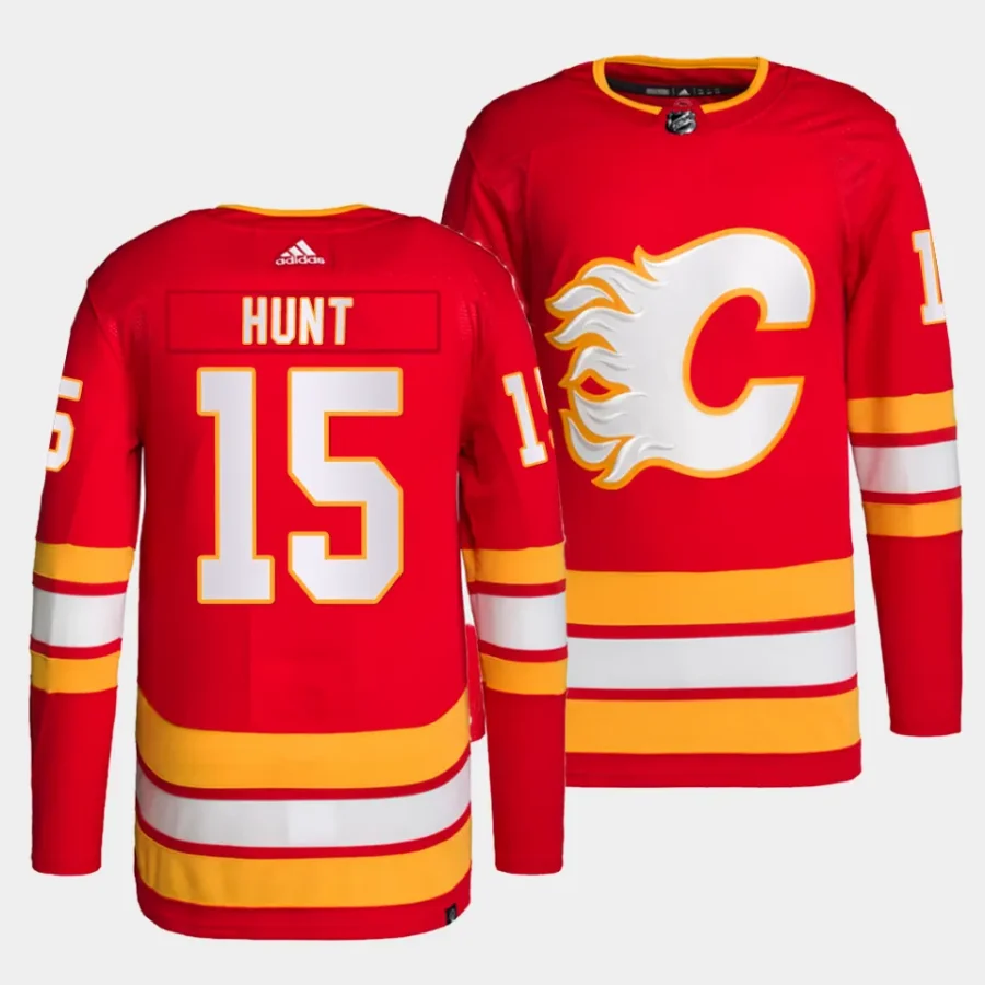 dryden hunt flames red home primegreen authentic projersey