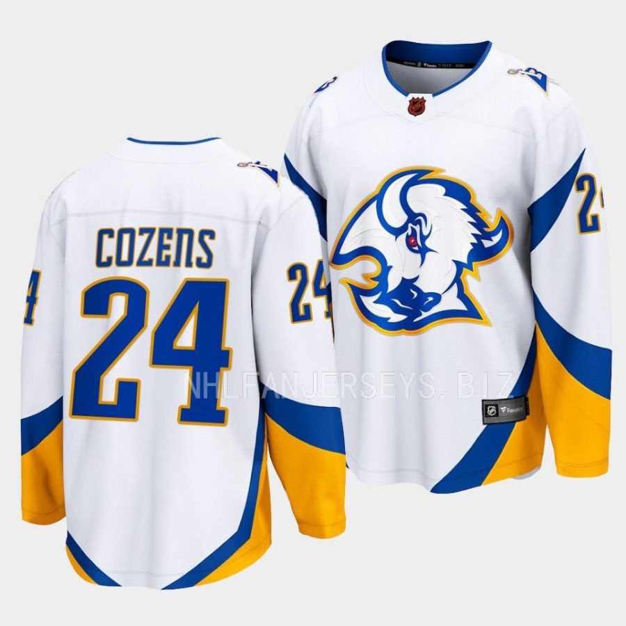 dylan cozens sabres white special edition 2.0 breakaway jersey