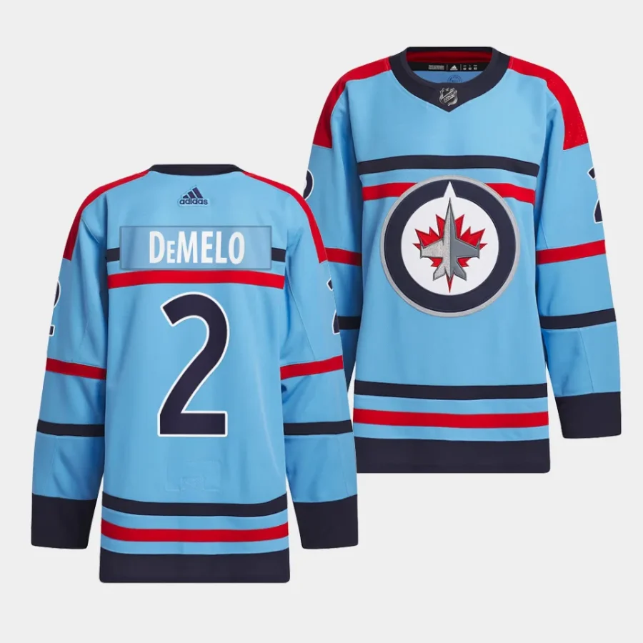 dylan demelo jets light blue 2023 24rcaf centennial primegreen authenticjersey