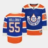 dylan holloway oilers 2023 nhl heritage classic youth royalpremier player jersey