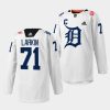 dylan larkin red wings white 2023drw tigers night lca specialty jersey