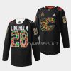 elias lindholm flames jarome iginla 2023black history month black jersey