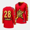 elias lindholm flames red 2024 nhl all star game women jerseys