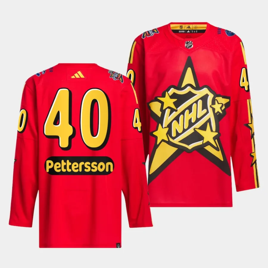 elias pettersson canucks red 2024 nhl all star game drew house primegreen authenticjersey