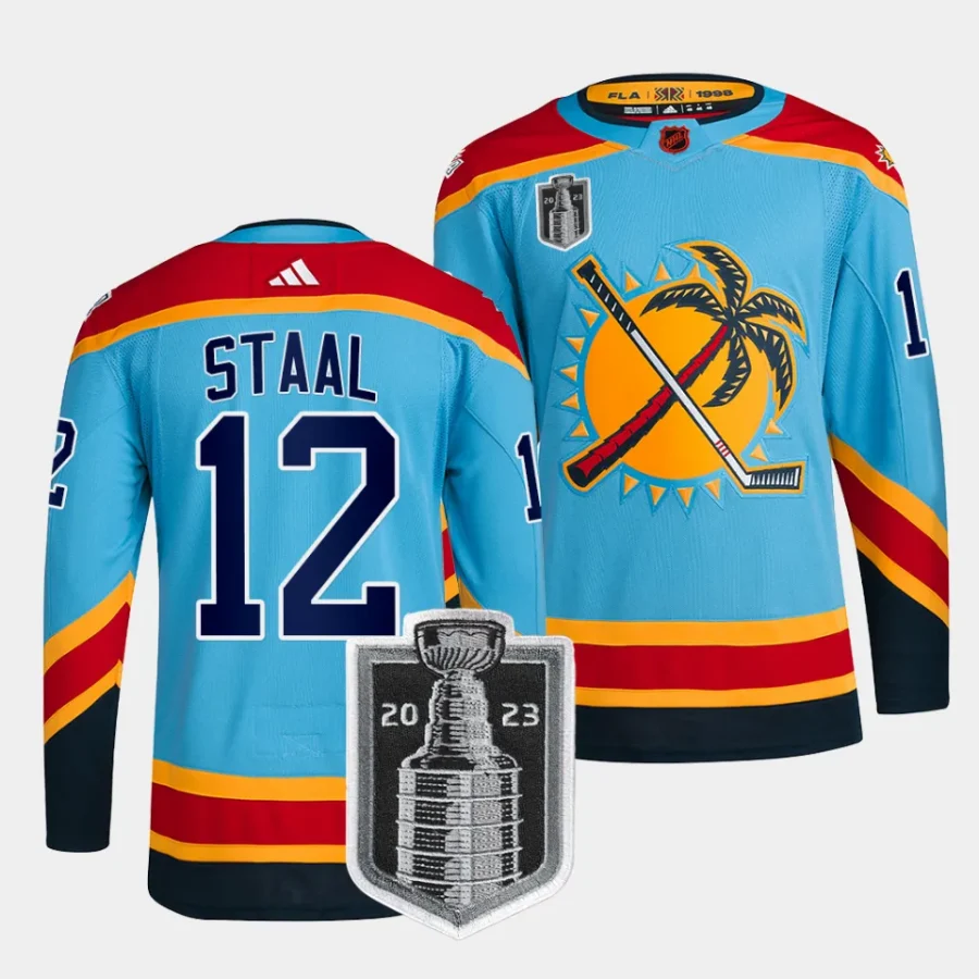 eric staal panthers blue 2023 stanley cup final reverse retro authenticjersey