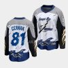 erik cernak lightning white 2022special edition 2.0 breakaway jersey