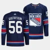 erik gustafsson rangers navy 2023 24alternate authentic pro jersey