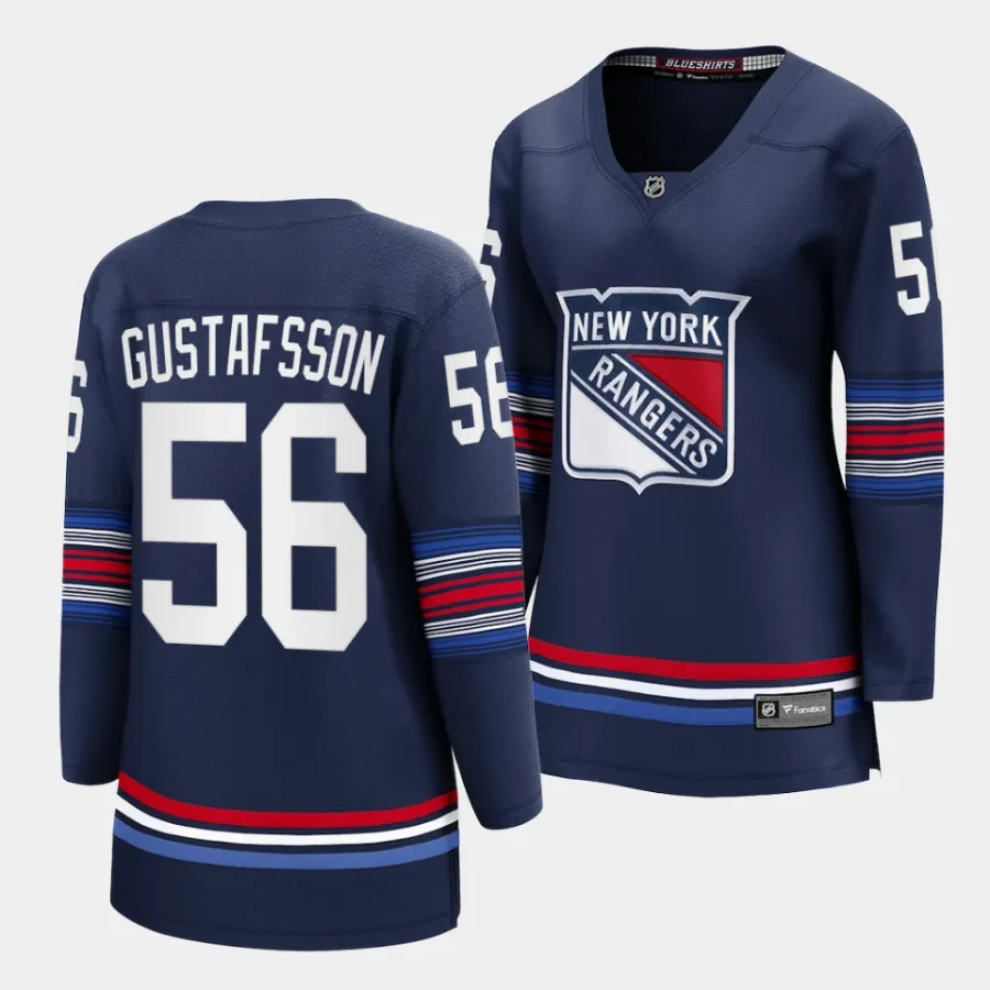 erik gustafsson rangers navy alternate women jerseys