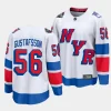 erik gustafsson rangers white 2024 nhl stadium series breakaway player jersey