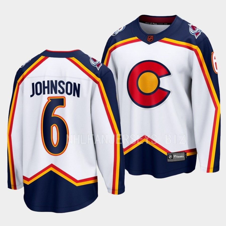 erik johnson canucks white 2022special edition 2.0 breakaway jersey