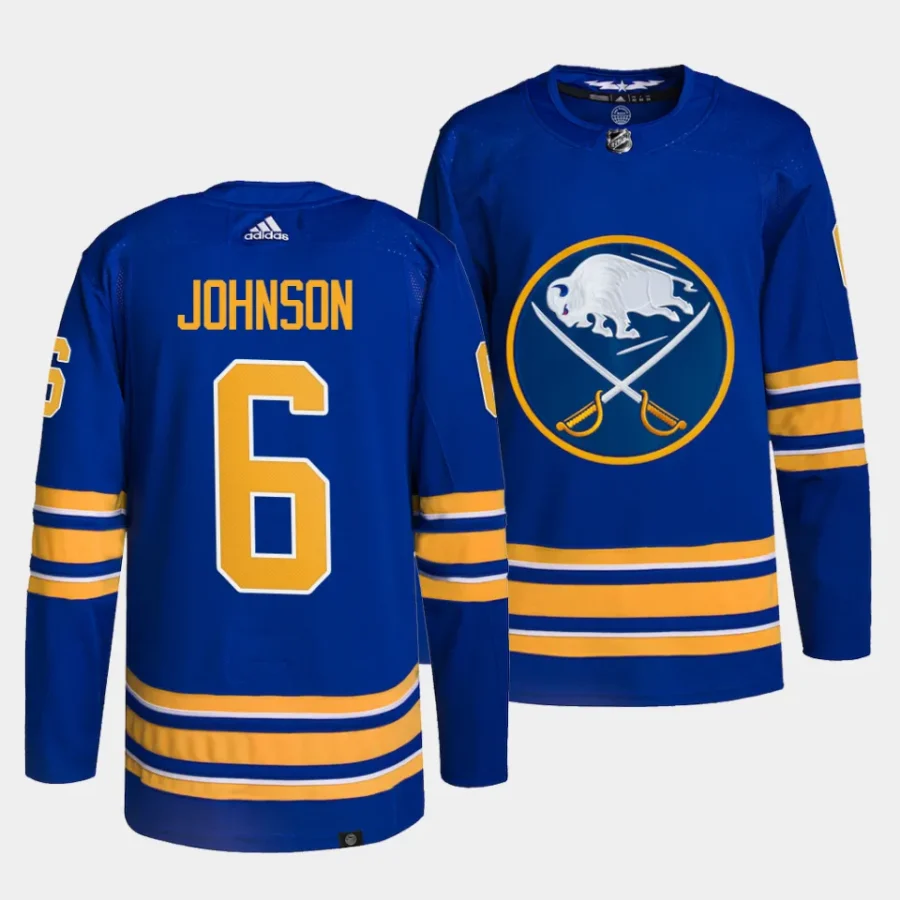 erik johnson sabres royal home authentic pro primegreenjersey