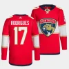 evan rodrigues panthers red home primegreen authentic projersey