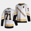 evgeni malkin penguins white reverse retro fourth authentic jersey