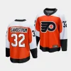 felix sandstrom flyers burnt orange 2023 24home premier jersey