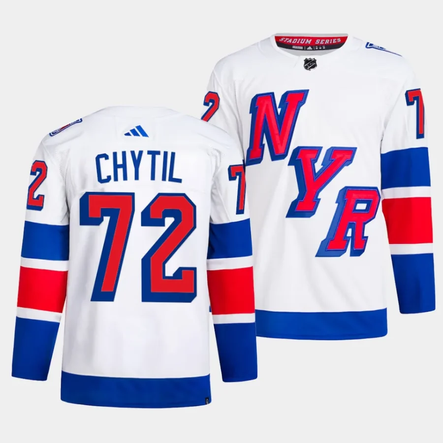 filip chytil rangers white 2024 nhl stadium series authentic player primegreenjersey