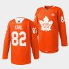 filip kral maple leafs warmup 2022every child matters orange jersey