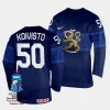 finland miika koivisto 2023 iihf world championship navy away jersey