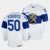 finland miika koivisto 2023 iihf world championship white home jersey