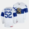 finland mikael seppala 2023 iihf world championship white home jersey