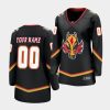 flames custom black 2021 special edition women jersey