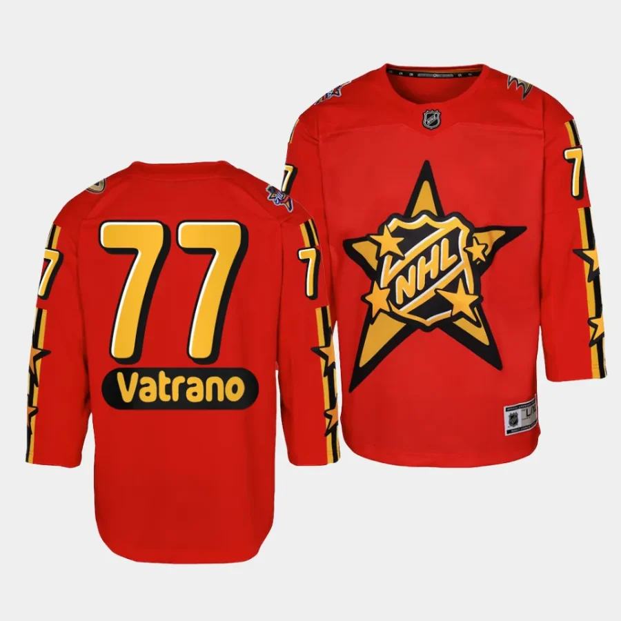 frank vatrano ducks 2024 nhl all star game youth redpremier jersey