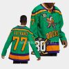 frank vatrano mighty ducks green 2023 2430th anniversary throwback jersey