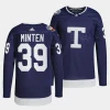 fraser minten maple leafs navy heritage classic primegreen authentic projersey