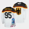 frederik tiffels germany 2023 iihf world championship home white jersey