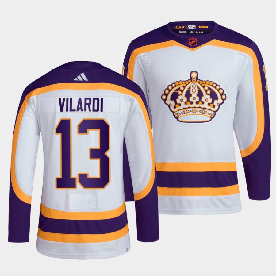 gabriel vilardi la kings white 2022reverse retro 2.0 authentic primegreen jersey