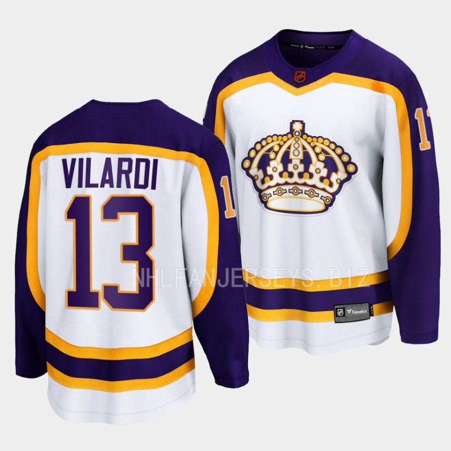 gabriel vilardi la kings white special edition 2.0 breakaway jersey