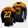 germany maksymilian szuber 2023 iihf world championship black away jersey